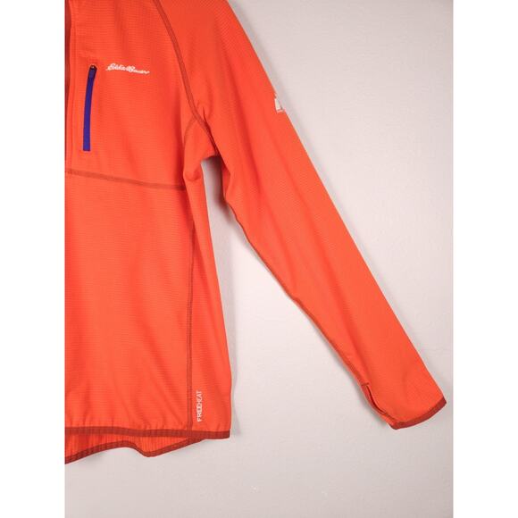 Eddie Bauer Women’s L Orange 1/4 Zip Performance Pullover – Stretch, Lightweight - Picture 15 of 15